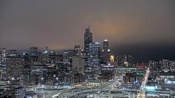 Weather camera view of UIC - University of Illinois Chicago.