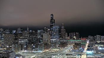 Weather camera view of UIC - University of Illinois Chicago.