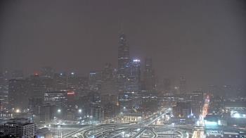 Weather camera view of UIC - University of Illinois Chicago.