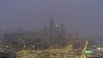 Weather camera view of UIC - University of Illinois Chicago.