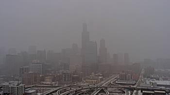 Weather camera view of UIC - University of Illinois Chicago.