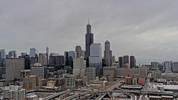 Weather camera view of UIC - University of Illinois Chicago.