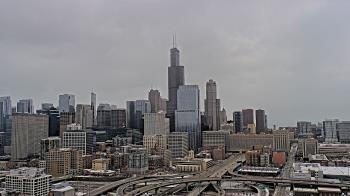 Weather camera view of UIC - University of Illinois Chicago.