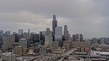 Weather camera view of UIC - University of Illinois Chicago.