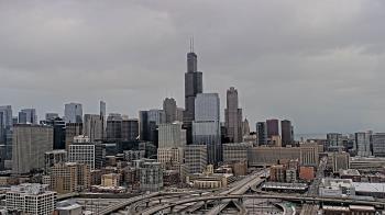 Weather camera view of UIC - University of Illinois Chicago.