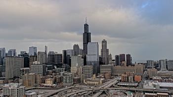Weather camera view of UIC - University of Illinois Chicago.