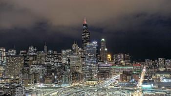 Weather camera view of UIC - University of Illinois Chicago.
