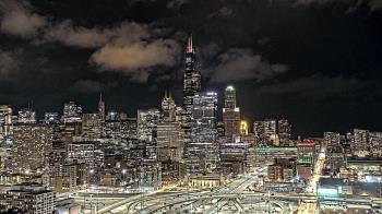 Weather camera view of UIC - University of Illinois Chicago.