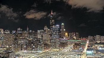 Weather camera view of UIC - University of Illinois Chicago.