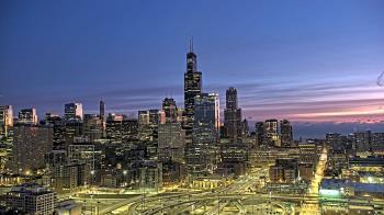 Weather camera view of UIC - University of Illinois Chicago.
