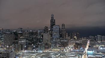 Weather camera view of UIC - University of Illinois Chicago.