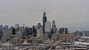 Weather camera view of UIC - University of Illinois Chicago.