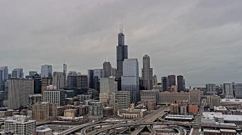 Weather camera view of UIC - University of Illinois Chicago.