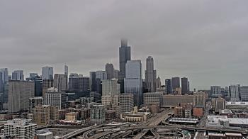 Weather camera view of UIC - University of Illinois Chicago.