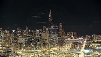 Weather camera view of UIC - University of Illinois Chicago.