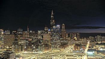 Weather camera view of UIC - University of Illinois Chicago.