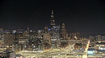 Weather camera view of UIC - University of Illinois Chicago.