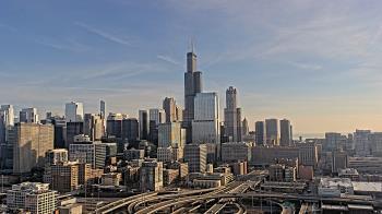 Weather camera view of UIC - University of Illinois Chicago.