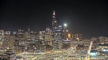 Weather camera view of UIC - University of Illinois Chicago.