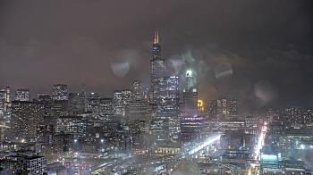 Weather camera view of UIC - University of Illinois Chicago.