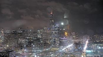 Weather camera view of UIC - University of Illinois Chicago.