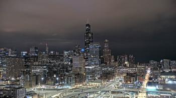 Weather camera view of UIC - University of Illinois Chicago.