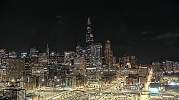 Weather camera view of UIC - University of Illinois Chicago.