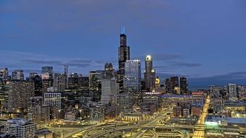 Weather camera view of UIC - University of Illinois Chicago.