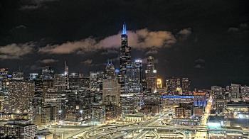 Weather camera view of UIC - University of Illinois Chicago.