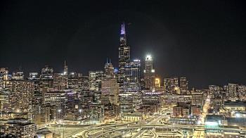 Weather camera view of UIC - University of Illinois Chicago.