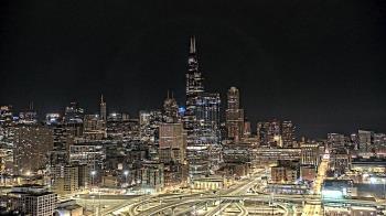 Weather camera view of UIC - University of Illinois Chicago.