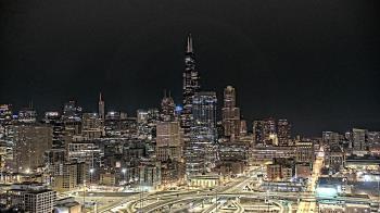 Weather camera view of UIC - University of Illinois Chicago.