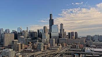 Weather camera view of UIC - University of Illinois Chicago.