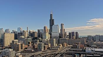Weather camera view of UIC - University of Illinois Chicago.