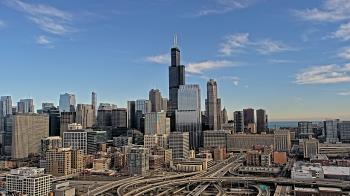 Weather camera view of UIC - University of Illinois Chicago.