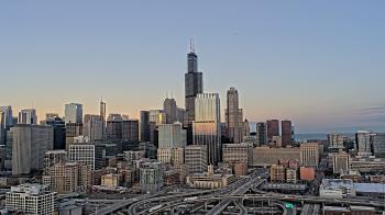 Weather camera view of UIC - University of Illinois Chicago.