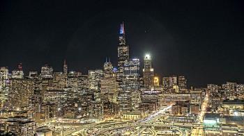 Weather camera view of UIC - University of Illinois Chicago.