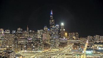 Weather camera view of UIC - University of Illinois Chicago.