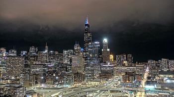 Weather camera view of UIC - University of Illinois Chicago.