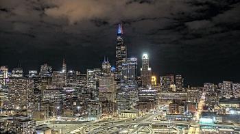 Weather camera view of UIC - University of Illinois Chicago.