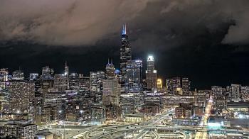 Weather camera view of UIC - University of Illinois Chicago.