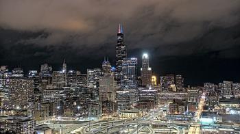 Weather camera view of UIC - University of Illinois Chicago.