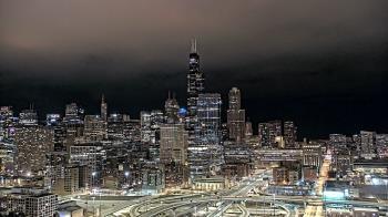 Weather camera view of UIC - University of Illinois Chicago.