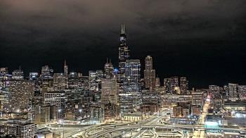 Weather camera view of UIC - University of Illinois Chicago.