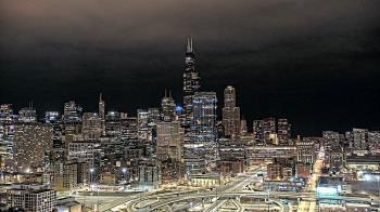 Weather camera view of UIC - University of Illinois Chicago.