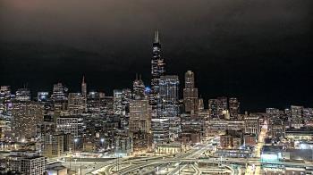 Weather camera view of UIC - University of Illinois Chicago.