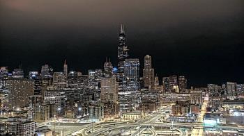 Weather camera view of UIC - University of Illinois Chicago.