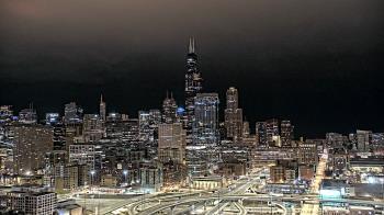 Weather camera view of UIC - University of Illinois Chicago.