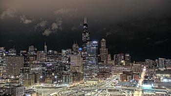 Weather camera view of UIC - University of Illinois Chicago.