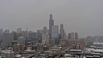Weather camera view of UIC - University of Illinois Chicago.